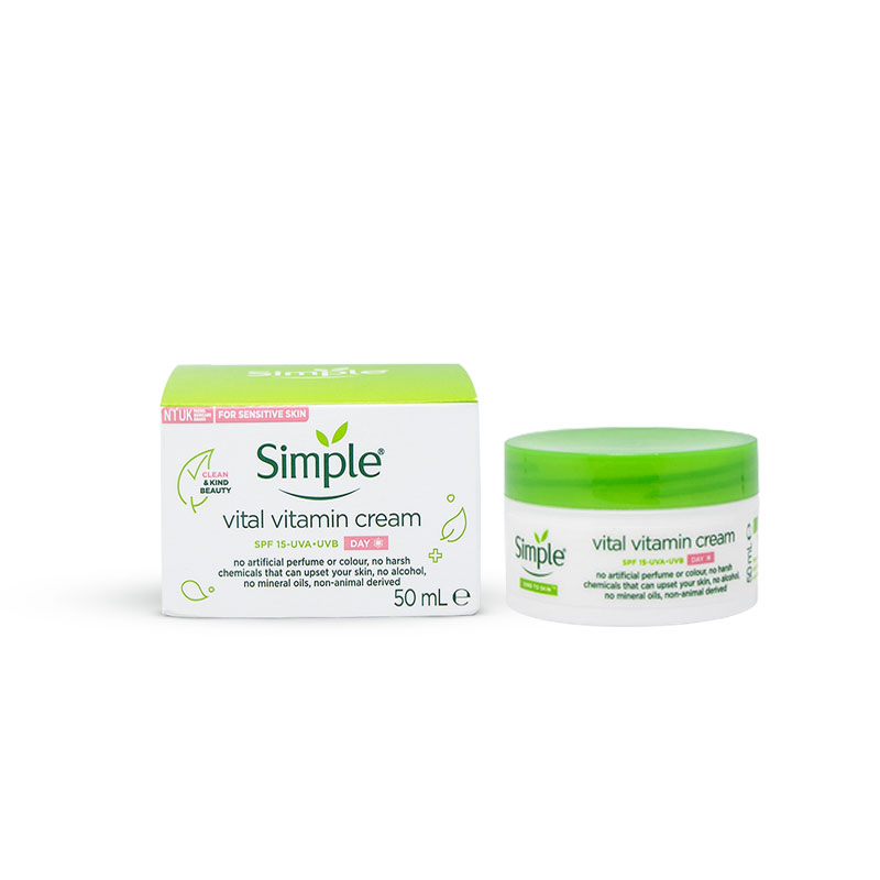 Simple Vital Vitamin Day Cream SPF15