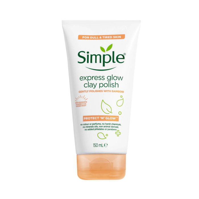 Simple Express Glow Clay Facial Wash 150ml