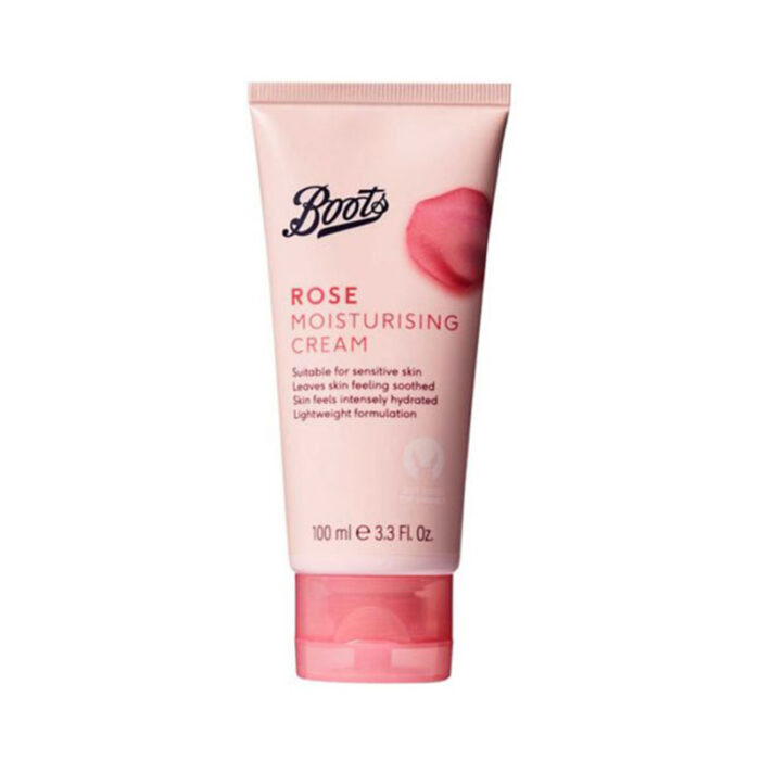 Rose Moisturiser Boots Moisturising Cream Hydrating Face Cream Floral Skin Cream Daily Moisturiser