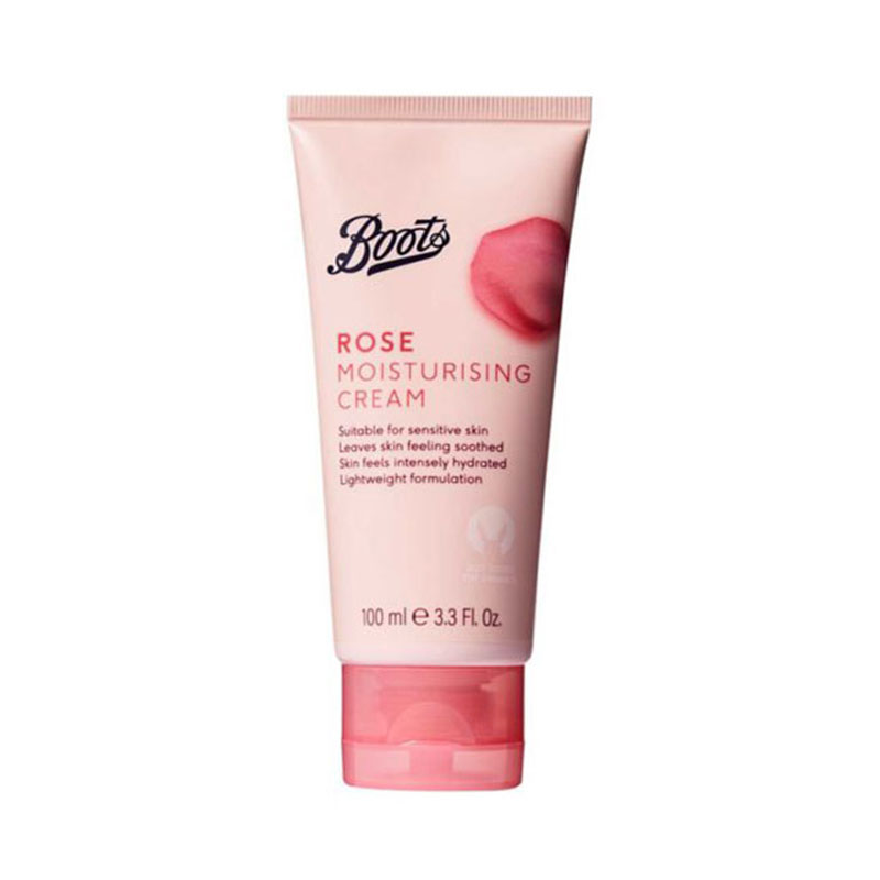 Rose Moisturiser Boots Moisturising Cream Hydrating Face Cream Floral Skin Cream Daily Moisturiser