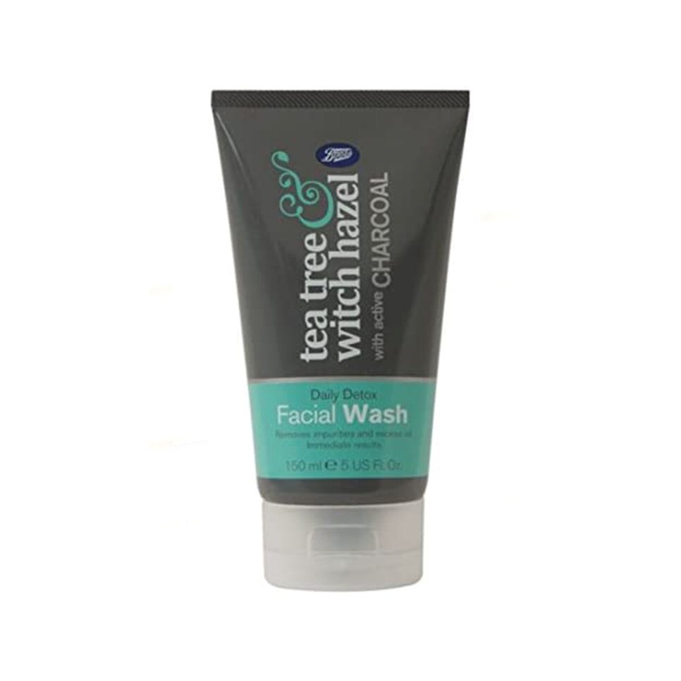 Tea Tree Face Wash Witch Hazel Cleanser Boots Facial Wash Oil Control Face Wash Blemish Prone Cleanser