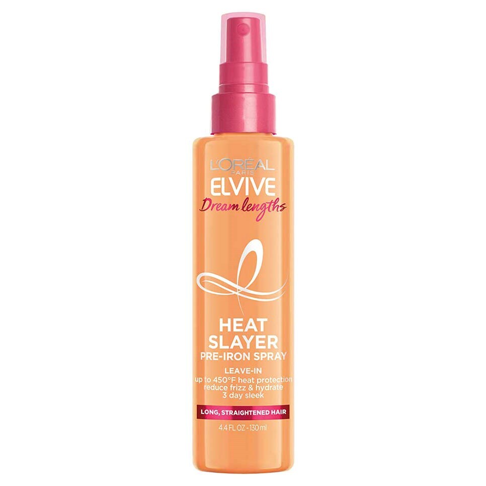 L'Oreal heat protection spray hair iron spray dream lengths styling care