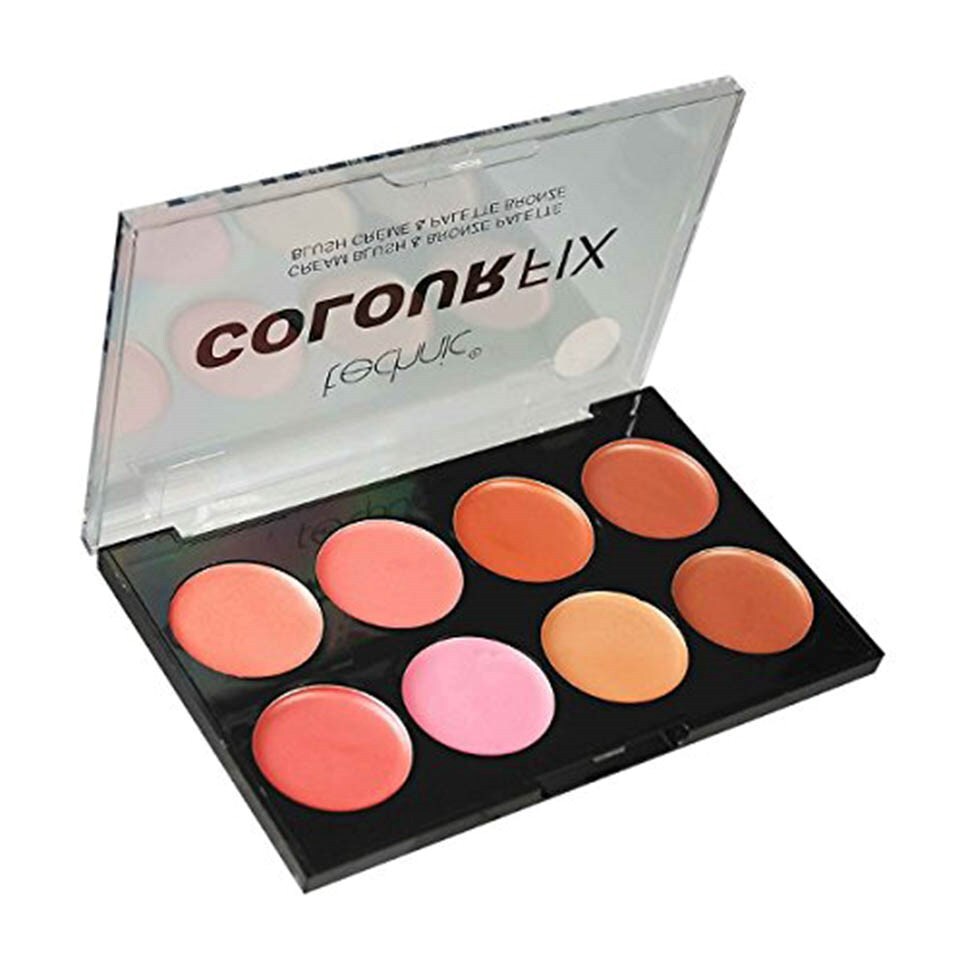blush palette matte shimmer radiant glow
