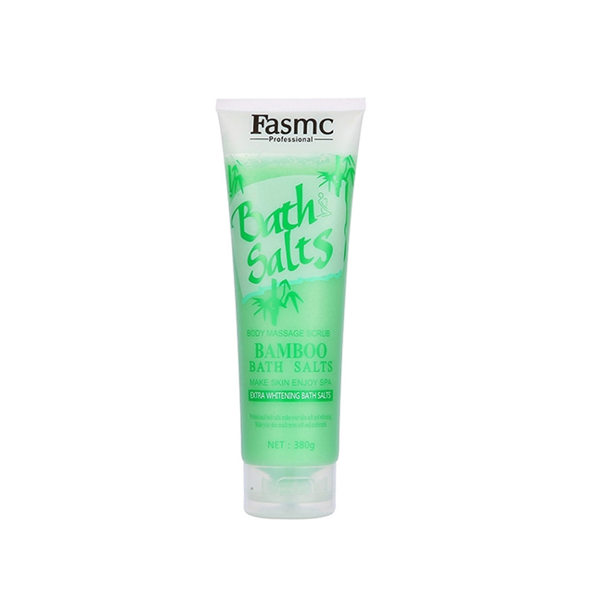 FASMC Bath Salts Body Scrub Bamboo exfoliate massage skin rejuvenation hydration
