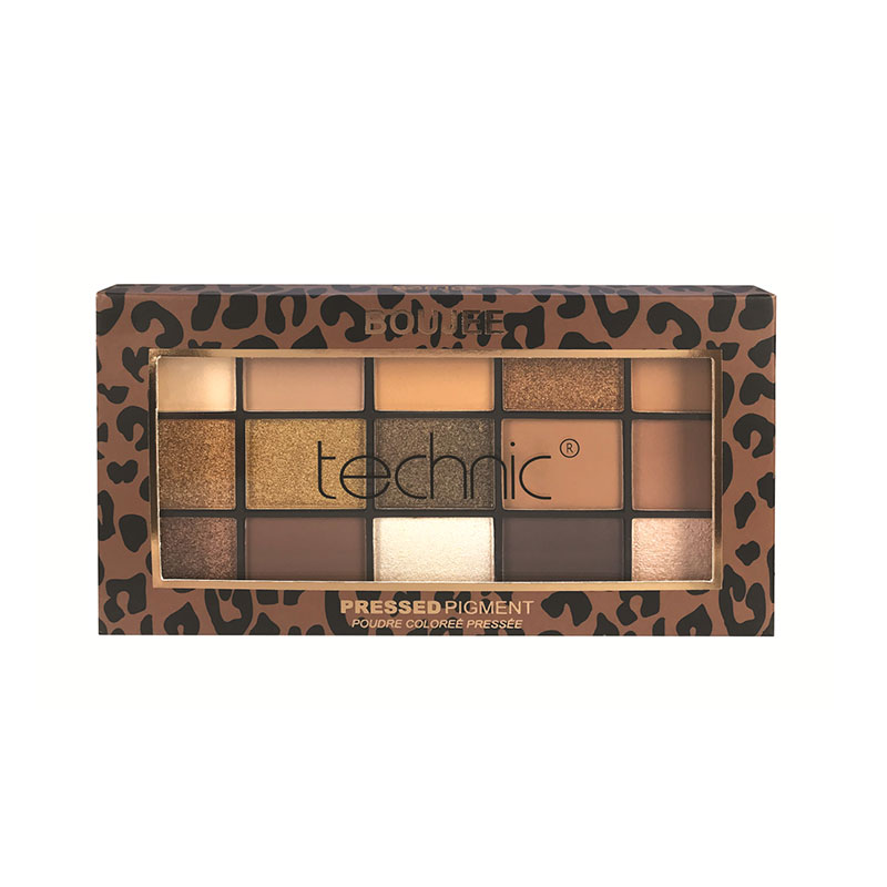 Technic Boujee Eyeshadow Boujee Palette Pressed Pigment Palette Vegan Eyeshadow Blendable Eyeshadow