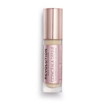 Revolution Concealer Full Coverage Concealer Conceal and Define Makeup Revolution C6.5 Long-lasting Concealer