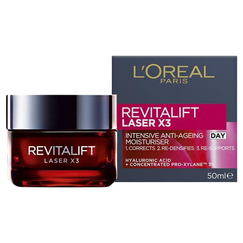 L'Oreal day cream revitalift laser anti wrinkle skin firming hydration