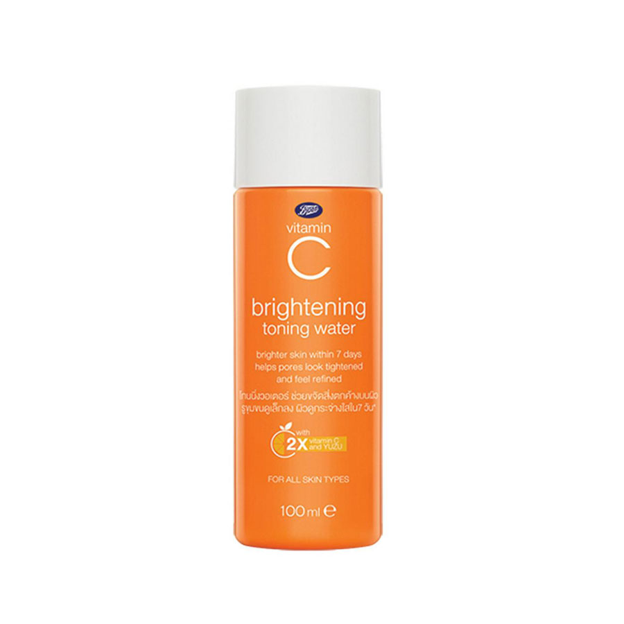 Vitamin C Toner Brightening Toning Water Boots Skincare Yuzu Extract Toner Alcohol-Free Toner