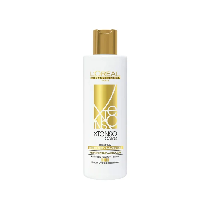 L'Oreal sulfate free shampoo xtenso care straightened hair frizz control