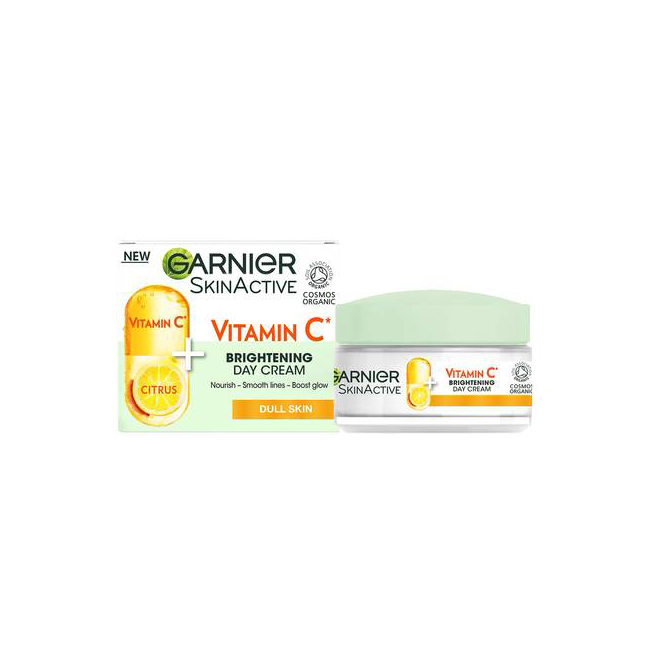 vitamin c day cream brightening moisturizer dark spots skincare glow