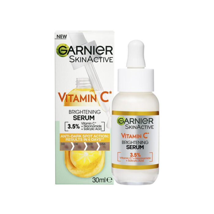 vitamin c serum brightening skincare dark spots skin glow