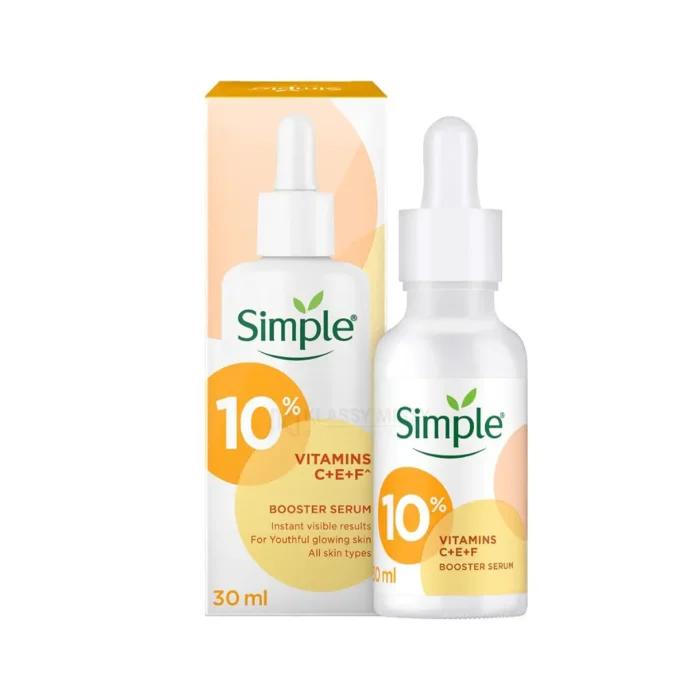 Simple Vitamin C+E+F Serum 30ml