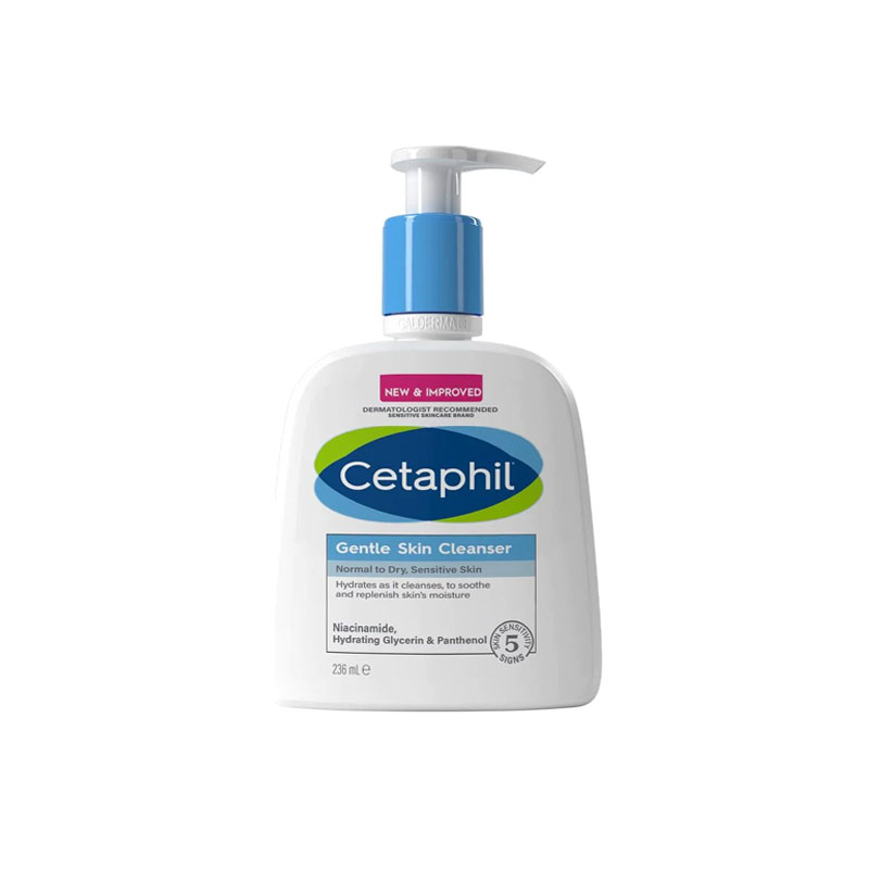 Cetaphil Cleanser gentle face wash sensitive skin mild cleanser non comedogenic