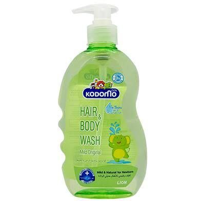 Kodomo baby wash hair body gentle cleanser