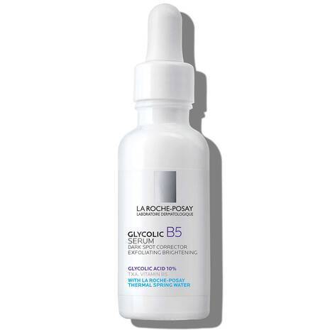 Gentle yet powerful exfoliating serum with 10% glycolic acid and B5 to smooth
