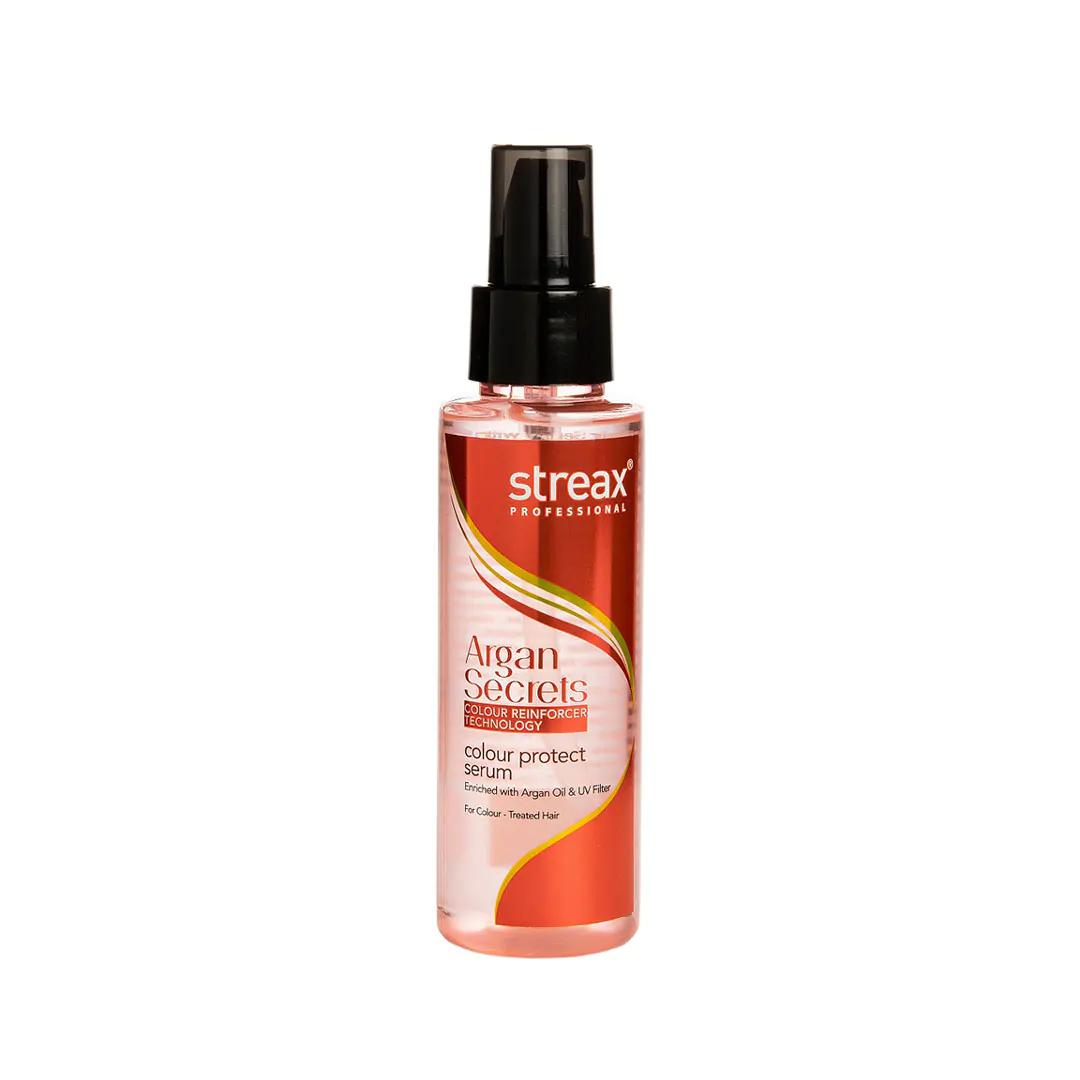 Color Protect Hair Serum Argan Oil Serum Streax Professional Serum Frizz Control Hair Serum Hair Shine Serum