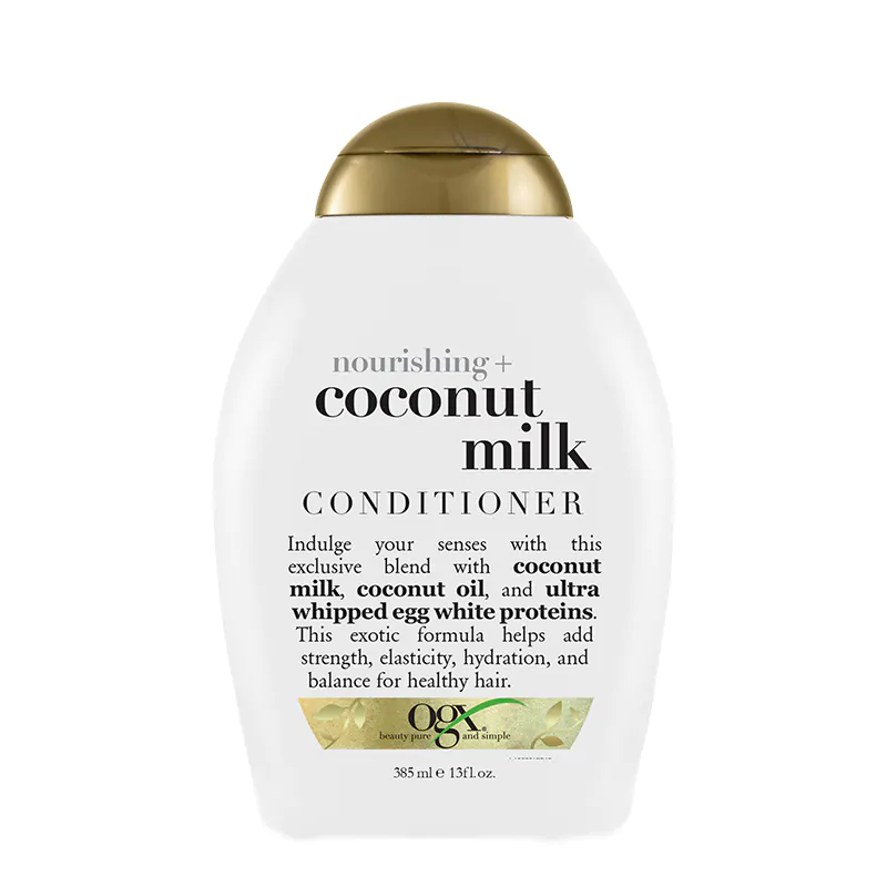 OGX Coconut Milk Conditioner sulfate free hydrating conditioner hair strengthening frizz control