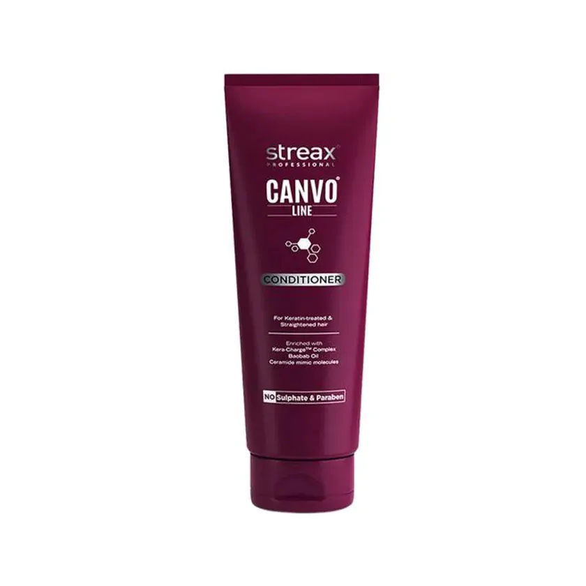 Keratin Hair Conditioner Canvo Line Conditioner Frizz Control Conditioner Hair Smoothening Conditioner Streax Professional Conditioner