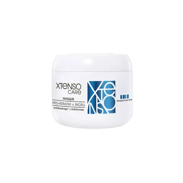 L'Oréal Xtenso Care Masque Sulfate-free hair mask Straightened hair treatment Keratin hair masque Anti-frizz hair care
