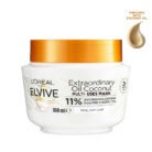 coconut hair mask dry hair treatment L'Oréal Elvive mask hair hydration mask anti frizz hair care