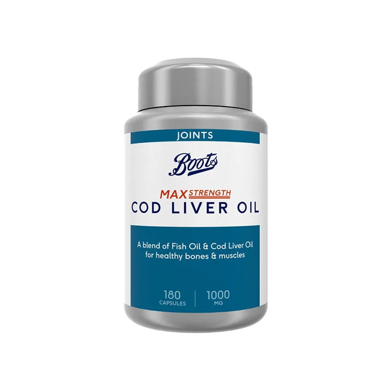 Cod Liver Oil Supplement Omega-3 Fatty Acids Vitamin A Supplement Vitamin D Supplement Boots Cod Liver Oil