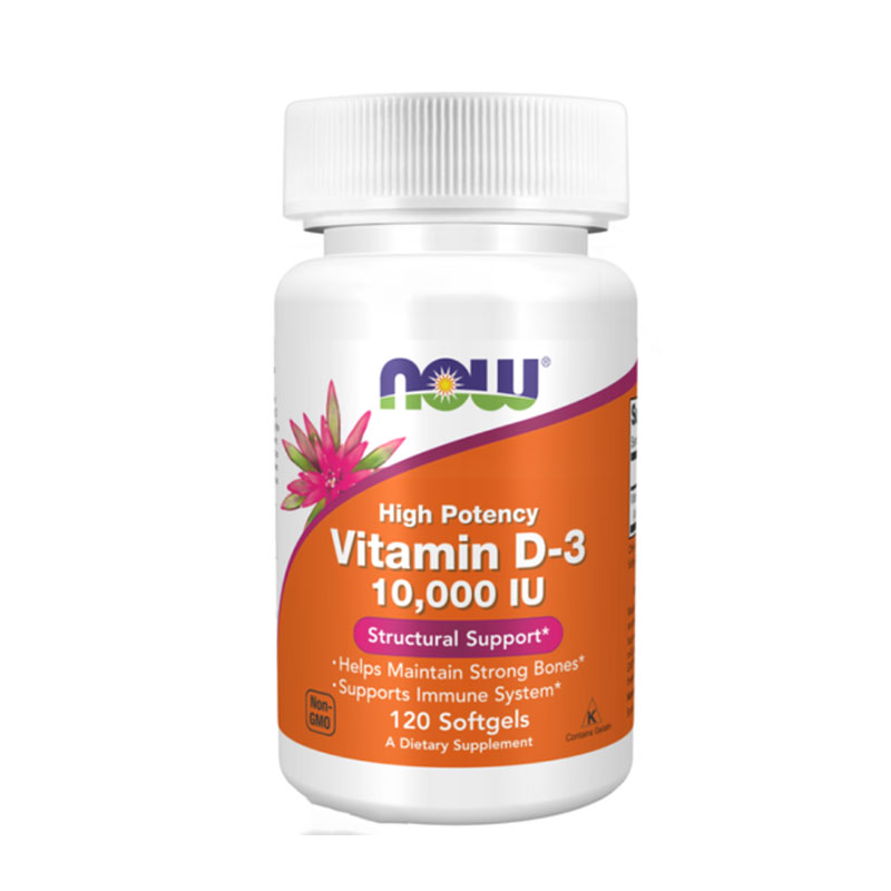 NOW Foods Vitamin D-3 10000 IU