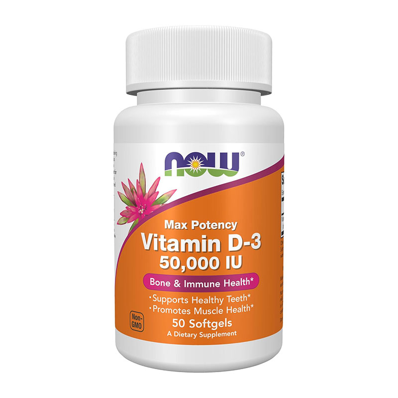 NOW Foods Vitamin D-3 50000 IU