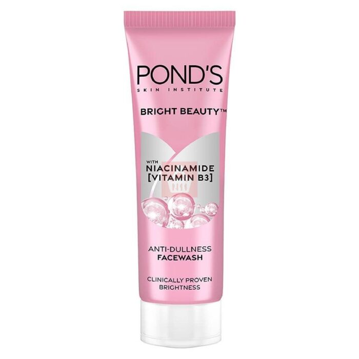 Ponds Bright Beauty Face Wash Niacinamide anti dullness brightening skincare