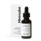 Minimalist peptide serum multi peptides 10 percent anti aging serum firming collagen boosting fine lines
