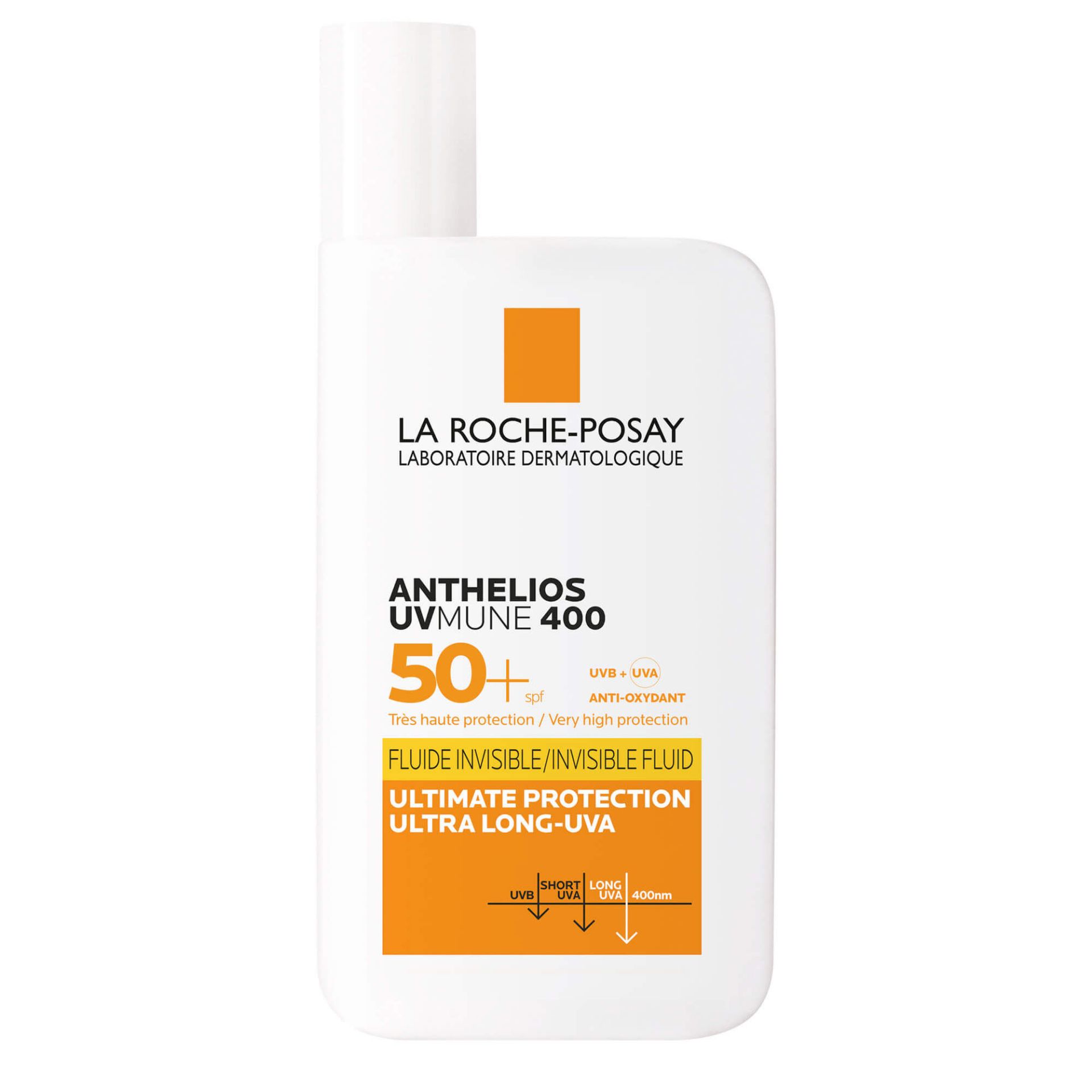 sun protection La Roche Posay SPF50 invisible sunscreen UVMune 400