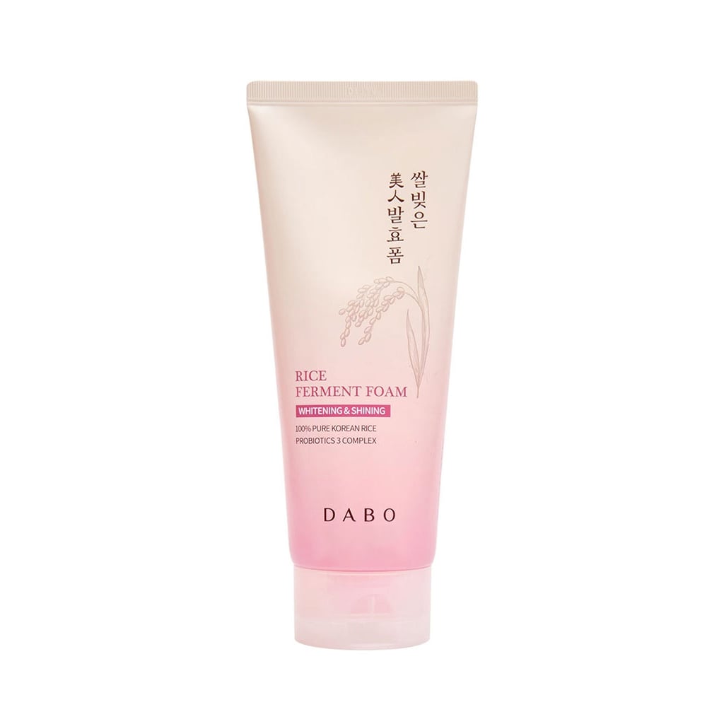 Dabo Whitening & Shining Rice Ferment Foam Face Wash
