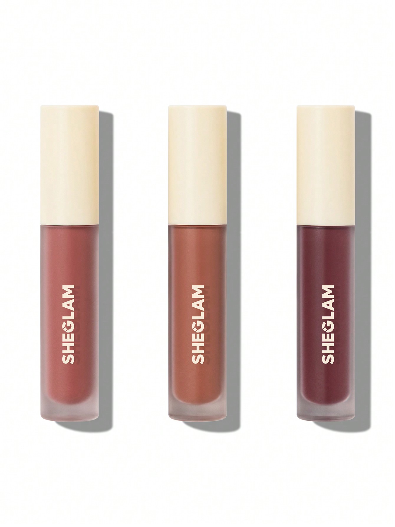 SHEGLAM Matte Allure Mini Liquid Lipstick Set- Feel Real 2.3ml