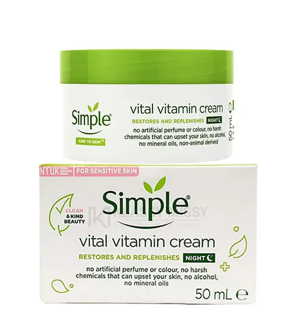 Simple Vital Vitamin Night Cream