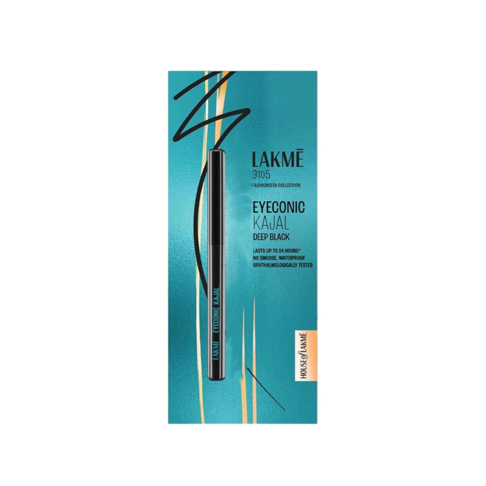 Lakme Eyeconic Kajal 24h Deep Black smudge-proof waterproof eyeliner