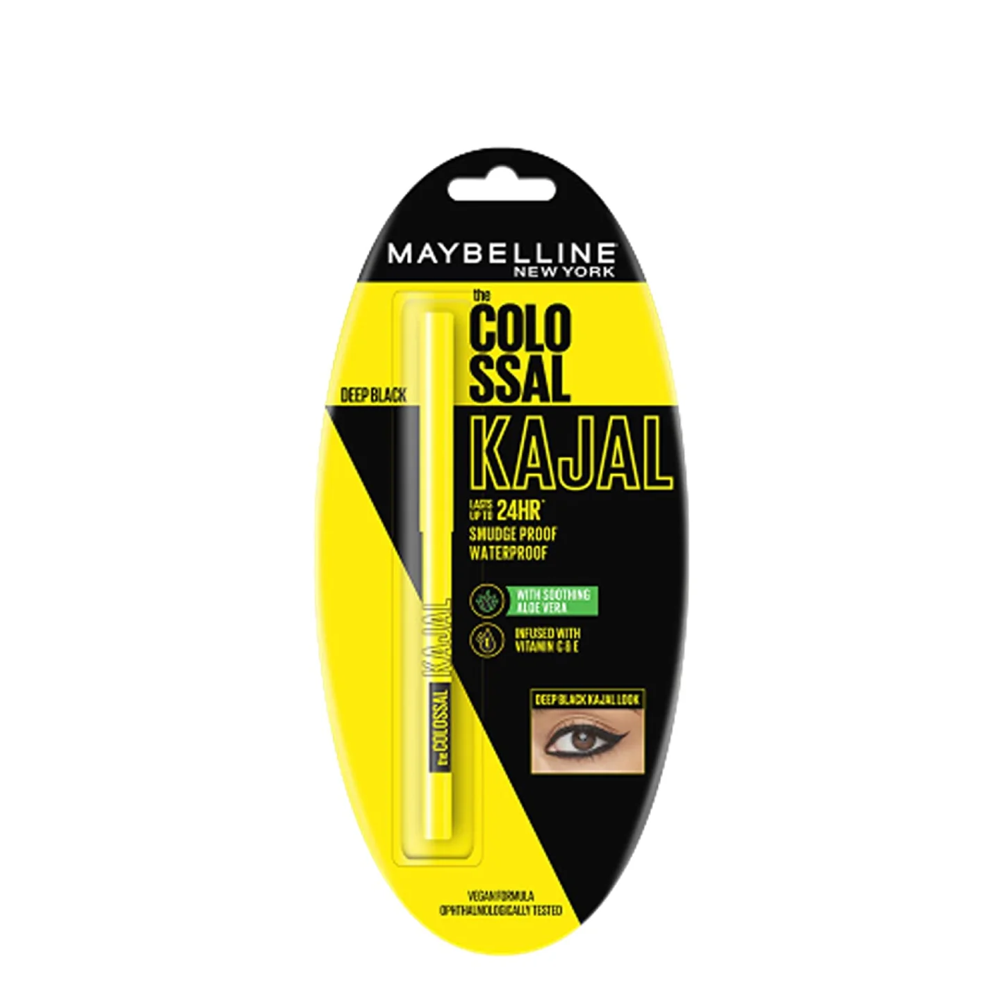 kajal eyeliner black kohl kajal long-lasting kajal smudge-proof eyeliner Maybelline kajal
