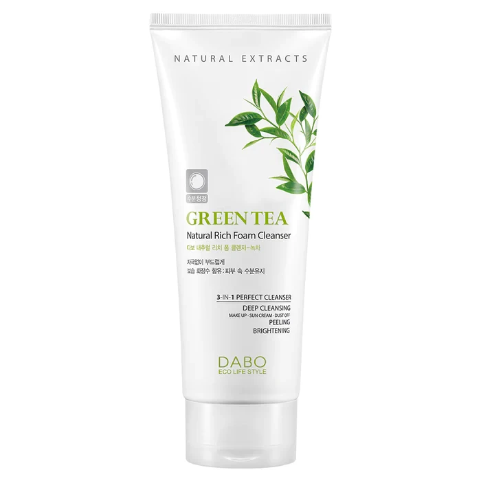 Dabo Green Tea Natural Rich Foam Cleanser
