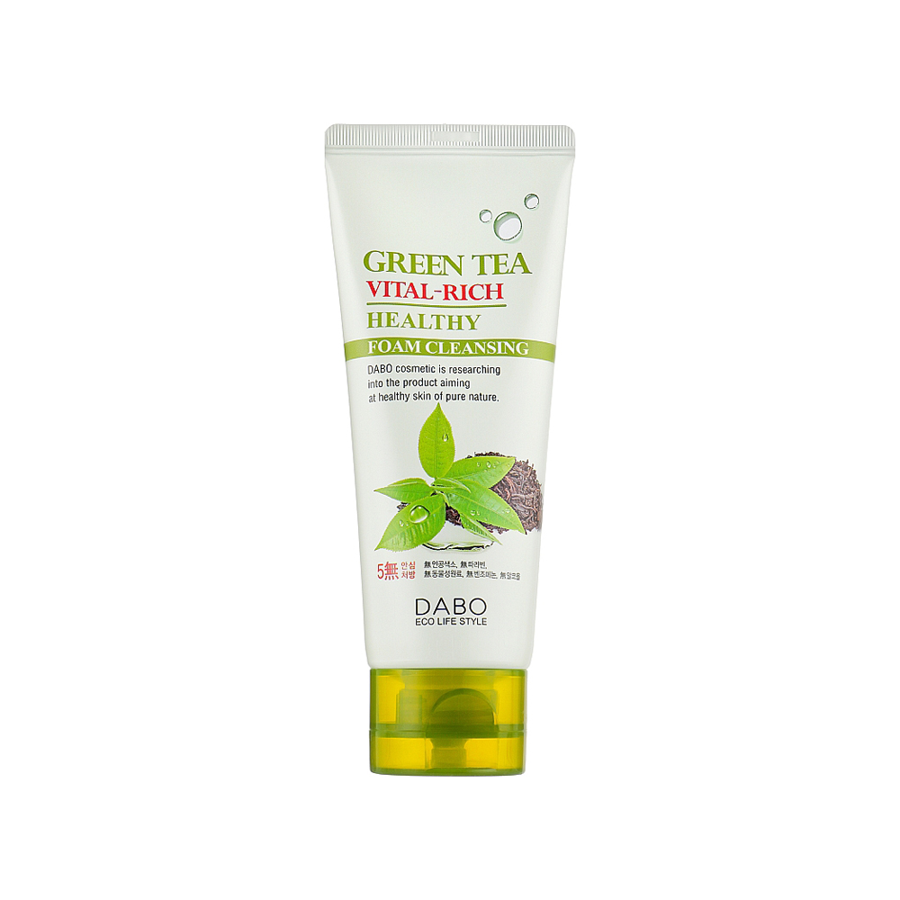 Dabo Green Tea Vital-Rich Healthy Foam Cleanser