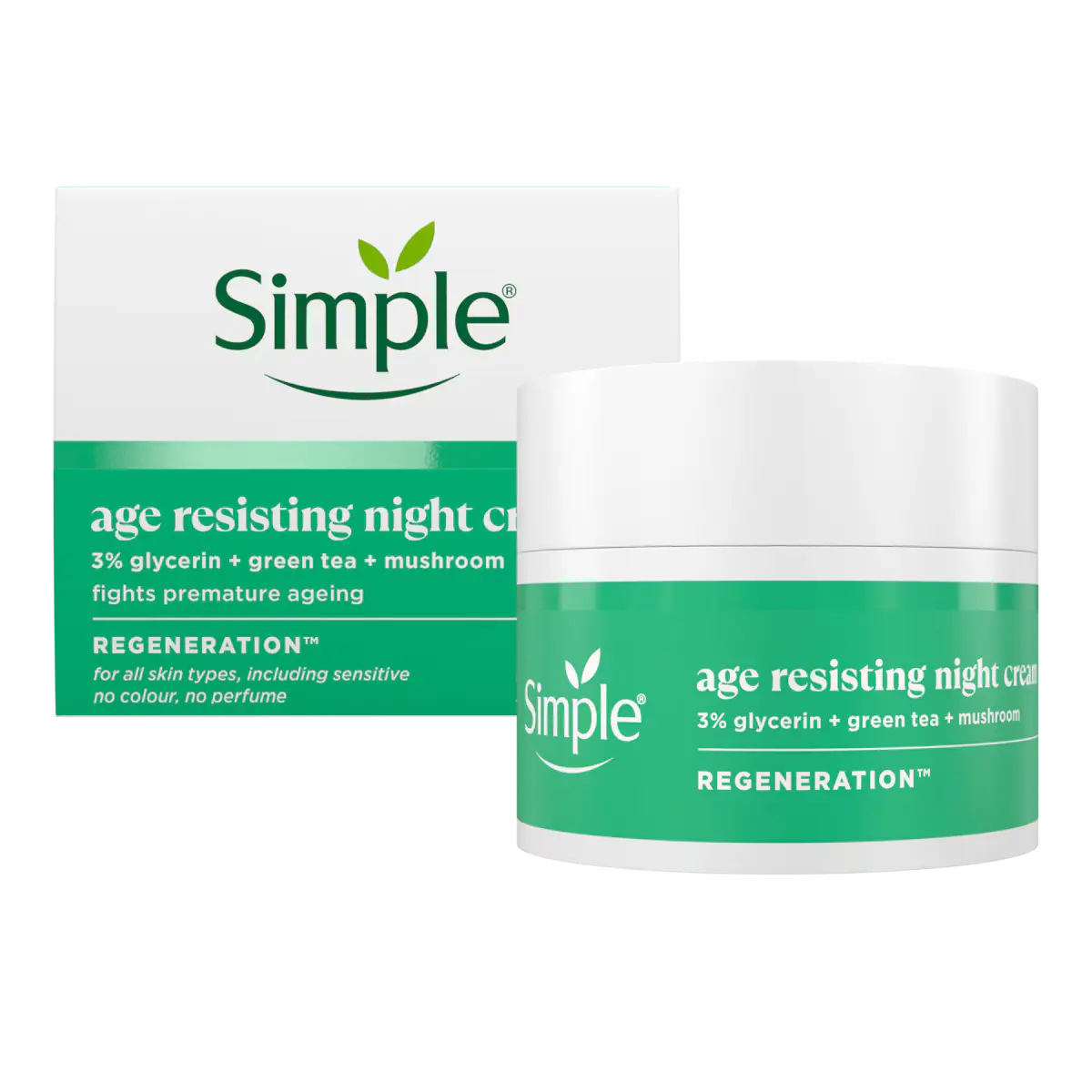 Simple Regeneration Age Resisting Night Cream