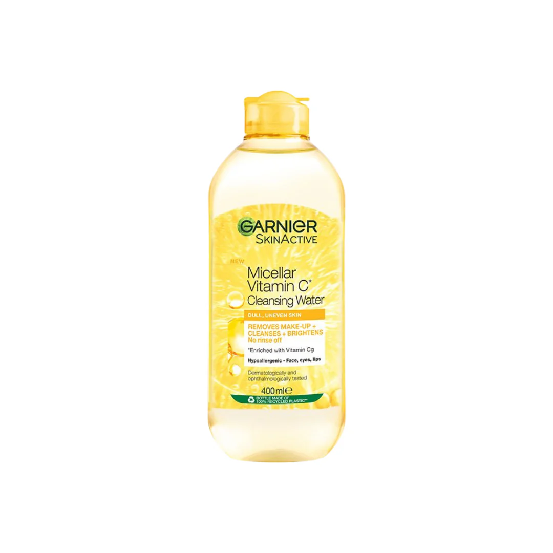 vitamin c micellar water brightening cleanser dull skin remover