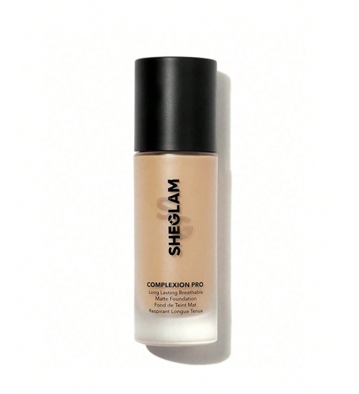 SHEGLAM Complexion Pro Long Lasting Breathable Matte Foundation Almond