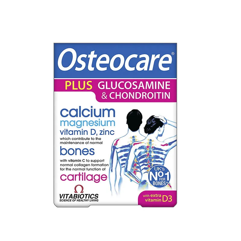 Vitabiotics Osteocare Glucosamine & Chondroitin Tablets – 60