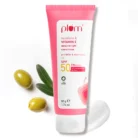 Plum Squalane Vitamin E sunscreen SPF 50 PA+++ dewy finish hydrating sunscreen broad-spectrum protection vegan sunscreen