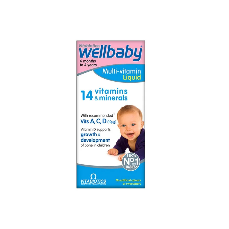 Vitabiotics Wellbaby Multi-Vitamin Liquid – 150ml