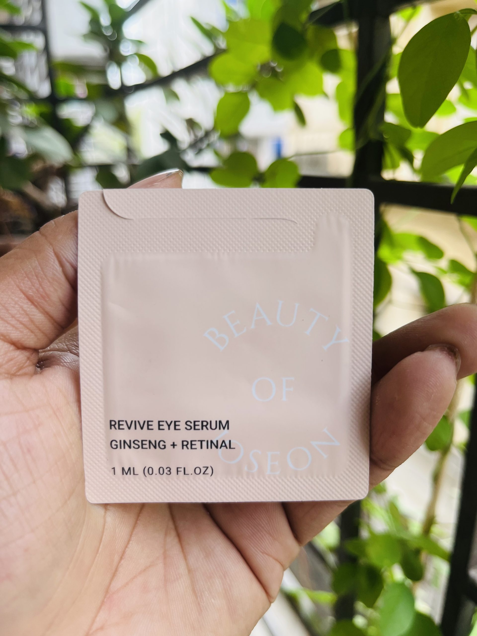 Beauty of joseon revive eye serum sample 1 ml