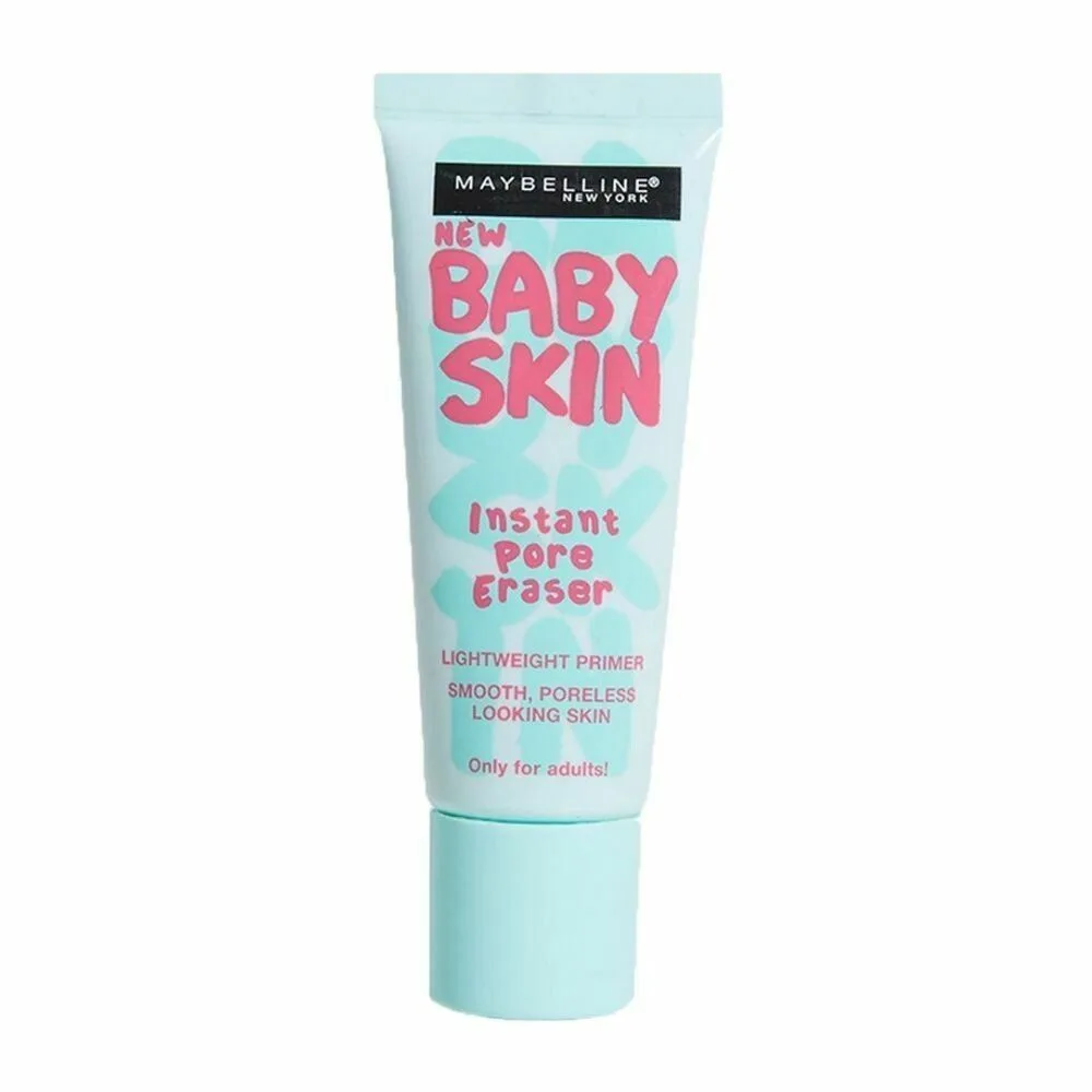 pore blurring primer baby skin primer makeup base Maybelline primer smooth skin primer