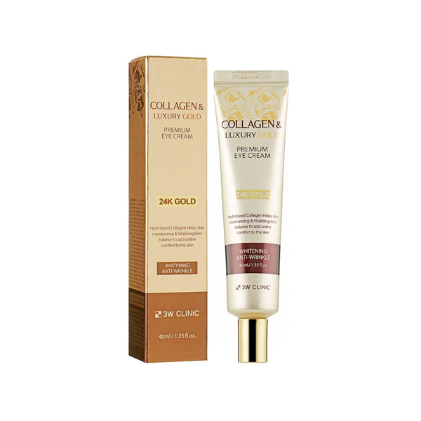 3W Clinic Collagen & Luxury Gold Premium Eye Cream