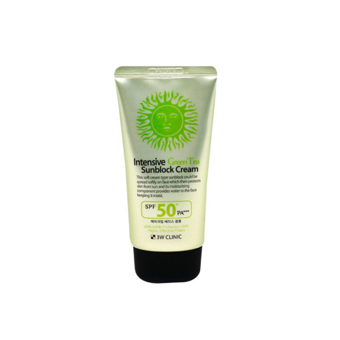 3W-Clinic-Intensive-Green-Tea-Sunblock-Cream-SPF-50PA-70ml