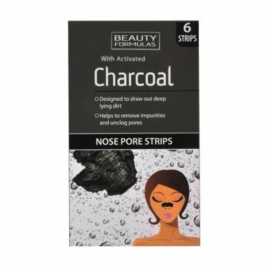 Beauty Formulas Charcoal Nose Strips blackhead remover pore cleansing skincare