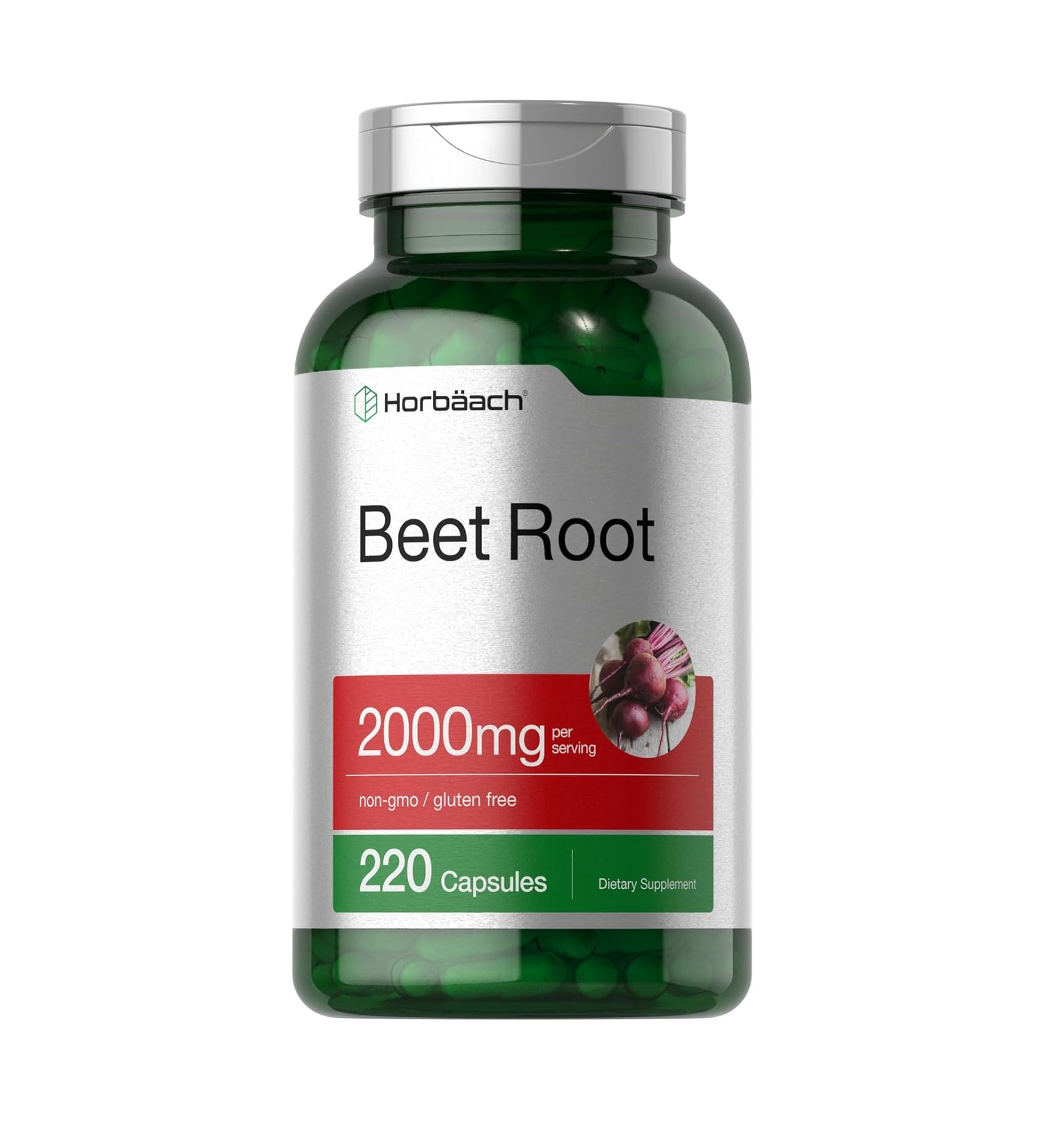beet root capsules beetroot supplement circulation support energy boost Horbäach beetroot 2000mg capsules
