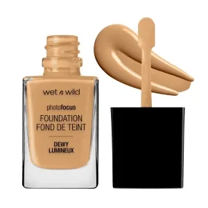 Wet n Wild Photofocus Foundation Buff Bisque Full Coverage Matte Foundation Long Lasting Foundation